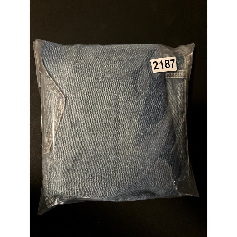 Cello Denim Jean Shorts Womens Large Blue Ripped Distressed Button Fly Grunge‎ - Picture 11 of 11